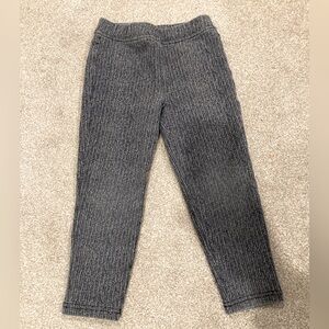Size 4 Tea Collection Gray Herringbone Pants